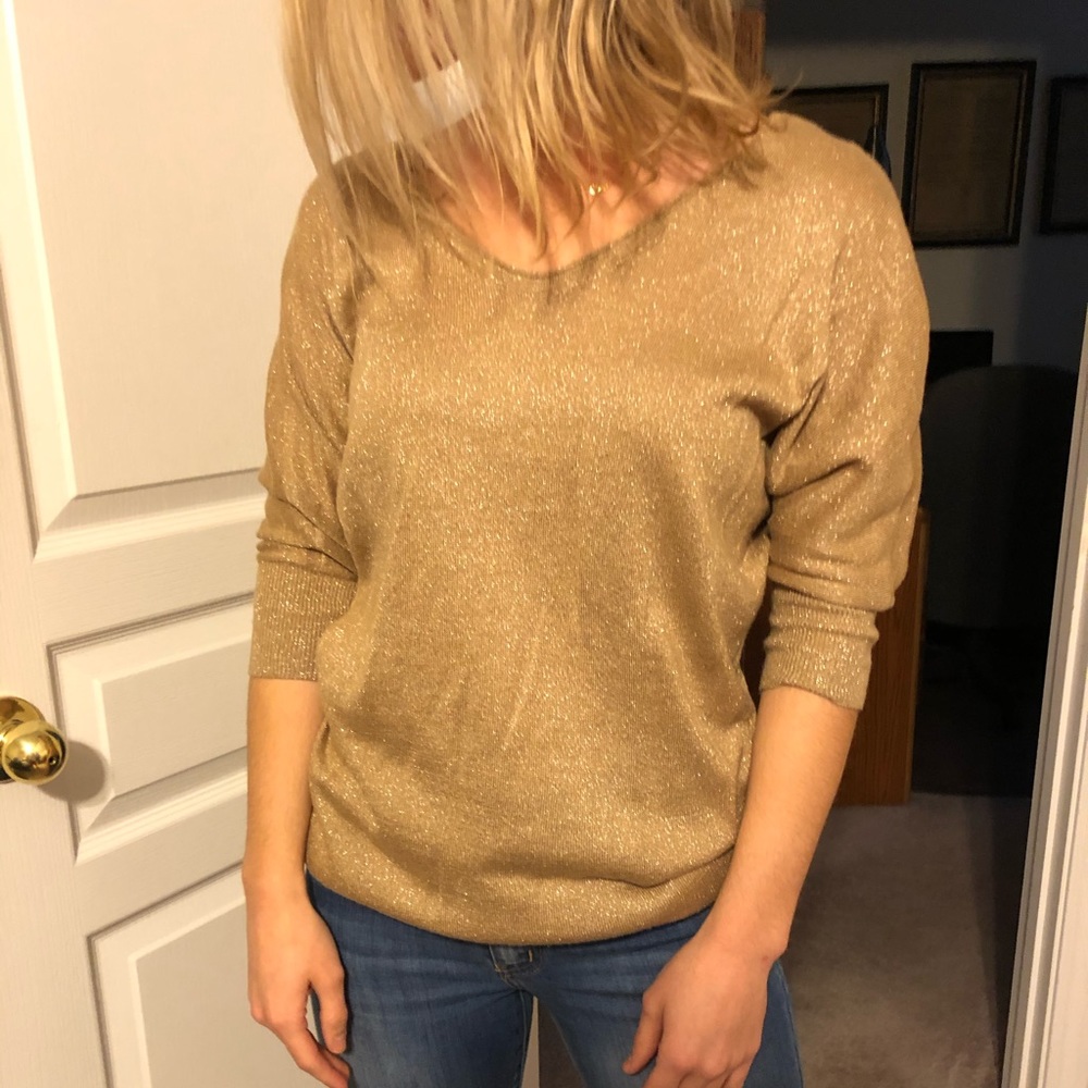 Express Gold Sweater